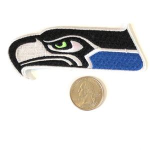 Seattle Seahawks patch iron on NFL team DIY